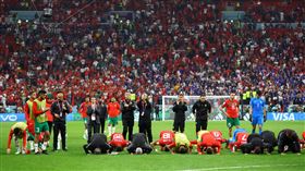 摩洛哥下跪（圖／路透社／達志影像）