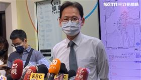 中央氣象局地震測報中心主任陳國昌,記者劉沛妘攝影