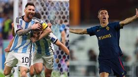 梅西、C羅。（圖／翻攝自梅西、C羅 IG）