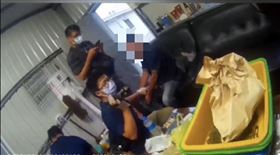 「永康警破獲一條龍大麻栽種製造工廠並查扣移動式製毒工具 2嫌收押禁見」