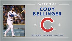 ▲Cody Bellinger加盟芝加哥小熊。（圖／取自芝加哥小熊FB）