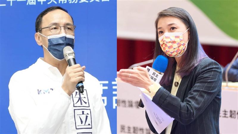 朱立倫要台人拿命救中國？她怒：舔共至極