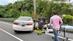 池上農會前總幹事,自撞,身亡,台東,翻攝畫面