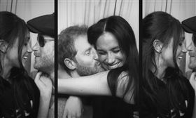 哈利王子與梅根。（圖／Netflix提供）