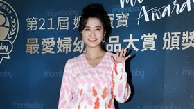 趙小僑出席媽媽寶寶雜誌「第21屆最愛婦幼菁品大賞」頒獎典禮。（記者邱榮吉/攝影）
