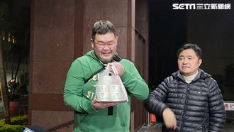 四叉貓北檢送宵夜　想對高虹安說：加油囉