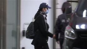 高虹安深夜移送台北地檢署。（圖／記者李依璇攝影）