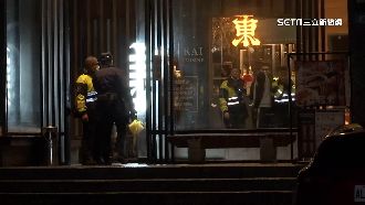 警報大響被嚇跑！賊深夜闖日料店空手而歸