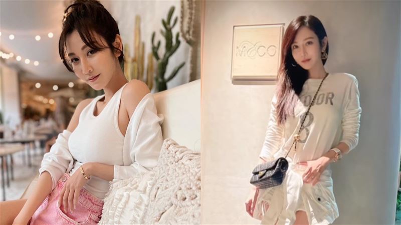 女神秀逆天美腿　網眼球大吃冰淇淋：好冷