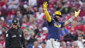 ▲捕手Omar Narvaez。（資料照／美聯社／達志影像）