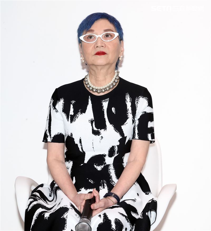 張小燕出席蔡康永創作展開幕。（記者邱榮吉/攝影）