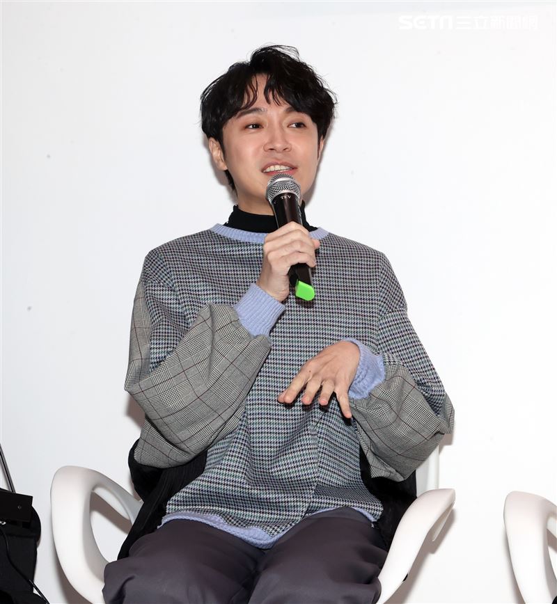 吳青峰出席蔡康永創作展開幕。（記者邱榮吉/攝影）