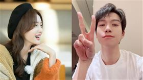 ▲大陸女星秦嵐與魏大勛爆出熱戀中。（圖／翻攝自微博）