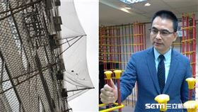 戴雲發,磁磚掉落。（圖／記者陳韋帆攝影）