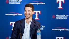 ▲Jacob deGrom加盟德州遊騎兵。（圖／取自德州遊騎兵FB）