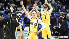 ▲中信特攻後衛林韋翰在SBL、CBA和T1這3個聯盟都締造「大三元」紀錄。（圖／記者劉彥池攝影）