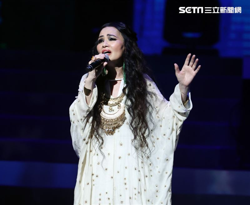 齊豫、潘越雲「回聲ECHOES BACK﹣2022演唱會」。（記者邱榮吉/攝影）