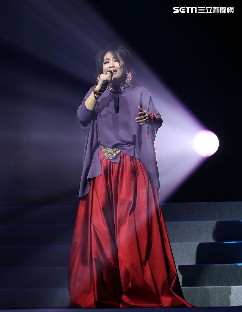 齊豫、潘越雲「回聲ECHOES BACK﹣2022演唱會」。（記者邱榮吉/攝影）