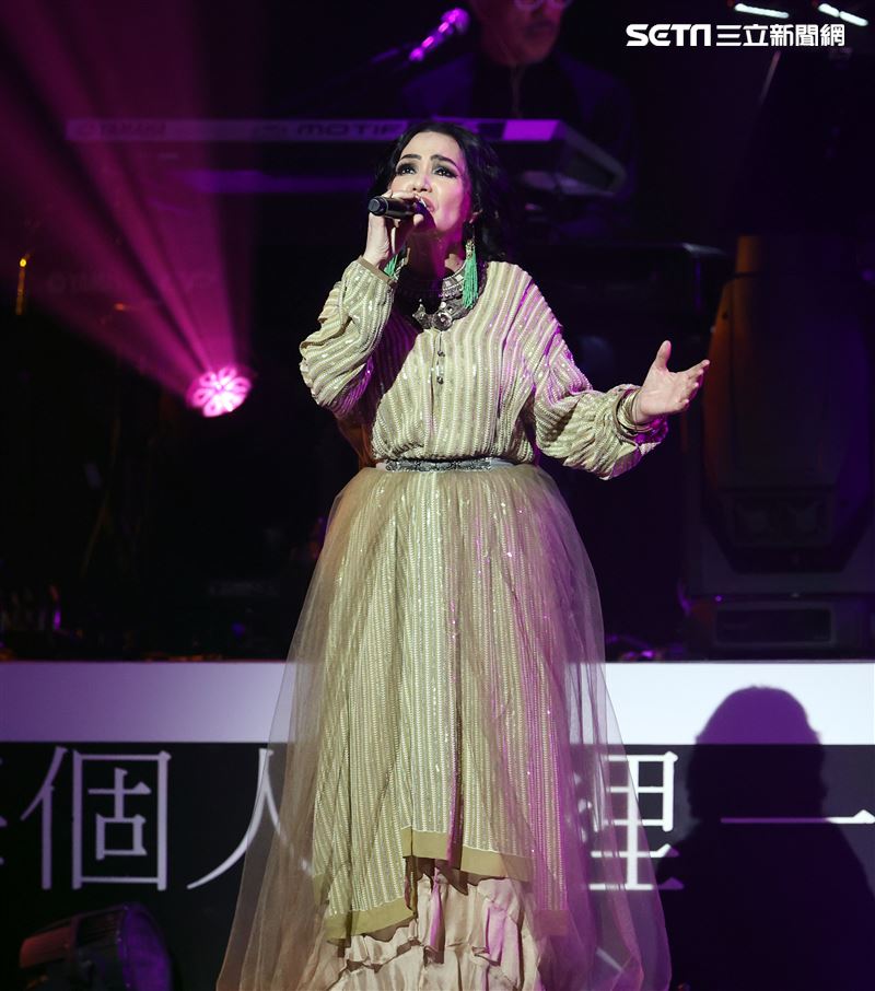 齊豫、潘越雲「回聲ECHOES BACK﹣2022演唱會」。（記者邱榮吉/攝影）