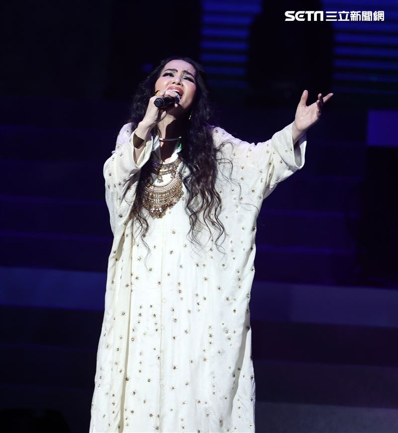 齊豫、潘越雲「回聲ECHOES BACK﹣2022演唱會」。（記者邱榮吉/攝影）