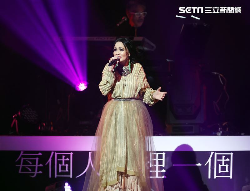 齊豫、潘越雲「回聲ECHOES BACK﹣2022演唱會」。（記者邱榮吉/攝影）