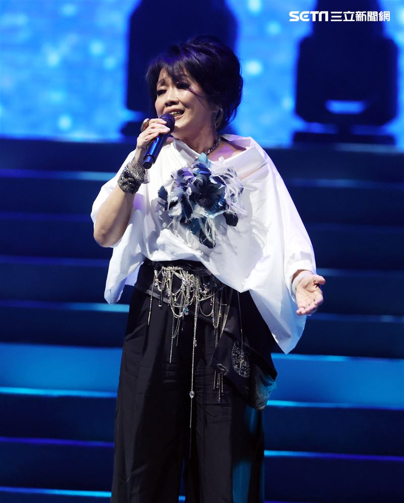 齊豫、潘越雲「回聲ECHOES BACK﹣2022演唱會」。（記者邱榮吉/攝影）