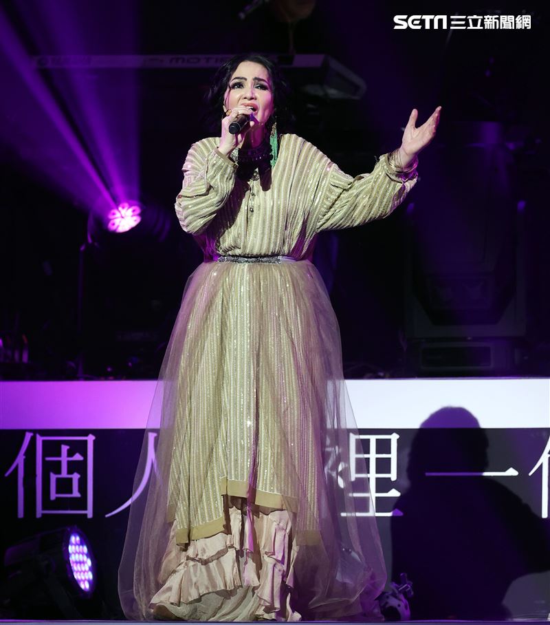 齊豫、潘越雲「回聲ECHOES BACK﹣2022演唱會」。（記者邱榮吉/攝影）