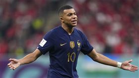 ▲阿根廷為防堵法國王牌前鋒姆巴佩（Kylian Mbappe）可能會讓球隊變陣出擊。（圖／美聯社／達志影像）