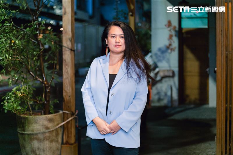 陳潔瑤三立新聞網專訪。 （圖／記者楊澍攝影）