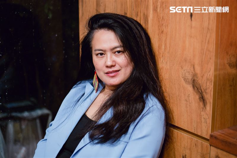陳潔瑤三立新聞網專訪。 （圖／記者楊澍攝影）