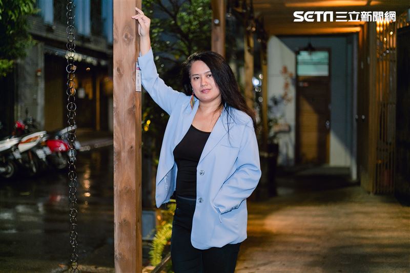 陳潔瑤三立新聞網專訪。 （圖／記者楊澍攝影）