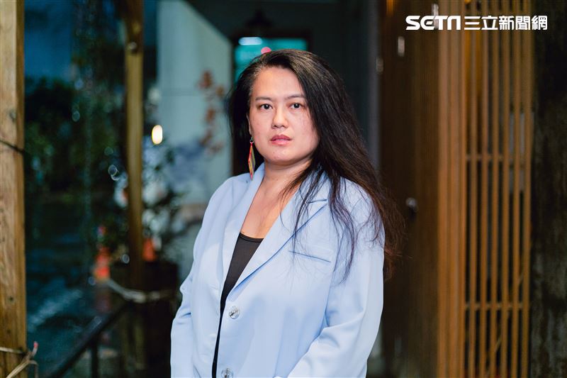 陳潔瑤三立新聞網專訪。 （圖／記者楊澍攝影）