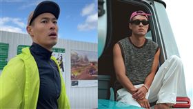 楊祐寧與老婆Melinda挑戰台北馬拉松。（圖／翻攝自楊祐寧 IG）