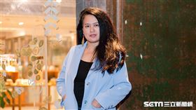 陳潔瑤三立新聞網專訪。 （圖／記者楊澍攝影）