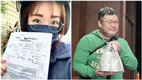 張喬瑜護理師，四叉貓（組合圖／翻攝自「喬喬塔Green大可不必 - 張喬瑜護理師2」臉書粉專、記者楊佩琪攝）