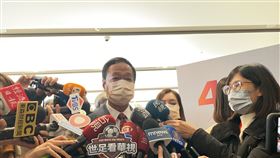 ▲郭台銘台大癌醫談紫光 高虹安（圖／記者吳康瑋攝影）