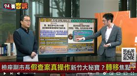 溫朗東表示藍白口中的新竹大秘寶，根本完全不構成弊案的指涉。