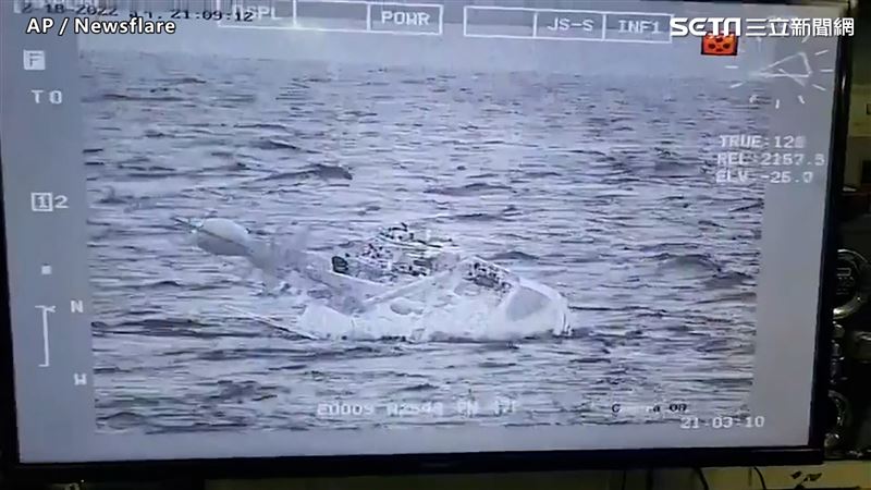 泰國軍艦沉船18人死亡　仍有11人失蹤