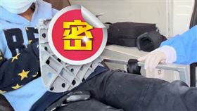 沙拉油潤滑都拔不出來！小三男童兩隻食指卡椅子洞「連人帶椅」送醫鋸開 急診室外觀 救護車開進急診室 （圖／記者王浩原攝影）