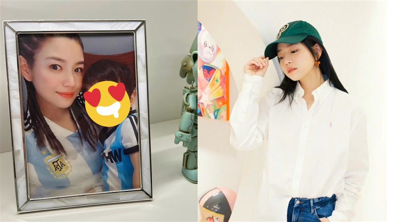 陳妍希首曝6歲兒正面照　網狂讚顏值好高