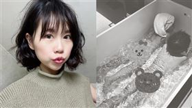 ▲網紅閒妻因為此次經驗，也特意在社群上發文呼籲大家泡澡的危險性。（圖／翻攝自閒妻小廚娘 吃貨二兄妹臉書）