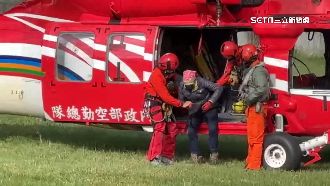 高山失溫狀況多　4天4意外出動2直升機救
