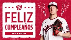 ▲Erick Fedde。（資料照／取自華盛頓國民FB）