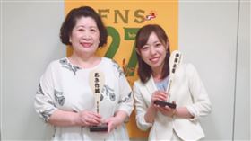 秋竹城（左）15日因大腸癌病逝，享壽75歲。（圖／翻攝自推特）