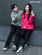 謝和弦、莉婭三立新聞網專訪。（記者邱榮吉/攝影）