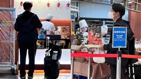 張勝豐買完便當後，又到麵包店購買麵包。（圖／讀者提供／CTWANT提供）