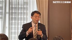 永立榮生醫董事長簡奉任與總經理黃效民攜手公佈好消息。（圖／記者吳康瑋攝）