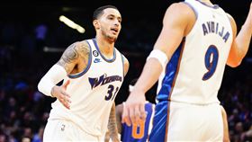 ▲庫茲馬（Kyle Kuzma）投進5顆三分球，攻下全隊最高29分。（圖／美聯社／達志影像）