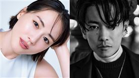 綾瀨遙（左）和佐藤健（右）緋聞傳多年。（圖／翻攝自推特）