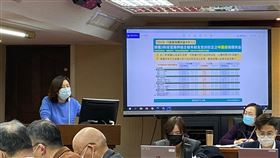 立委林靜儀提出醫療人員的給付和獎金應快點給，及將新冠比照季節流感定期接種疫苗等要求與建議。（圖／記者簡浩正攝影）